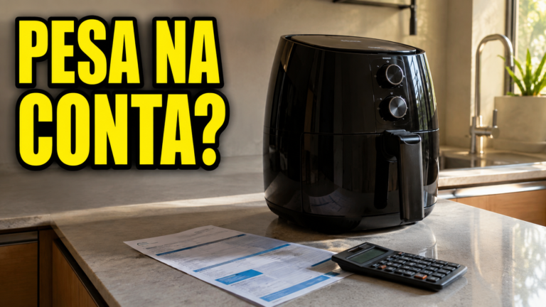 Air Fryer Gasta Muita Energia? Veja Quanto Ela Pode Aumentar Sua Conta de Luz