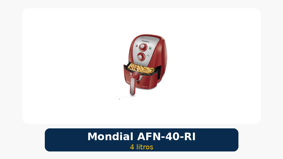 Air Fryer Mondial AFN-40-RI de 4 litros
